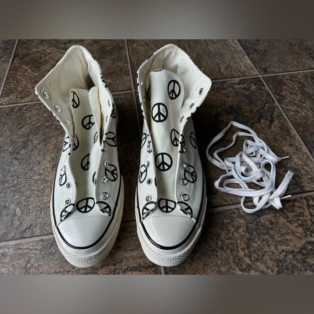 NEW!!! Converse Chuck Taylor All Star 70 Hi ‘Unleash Peace’ Sneakers- M12/W14